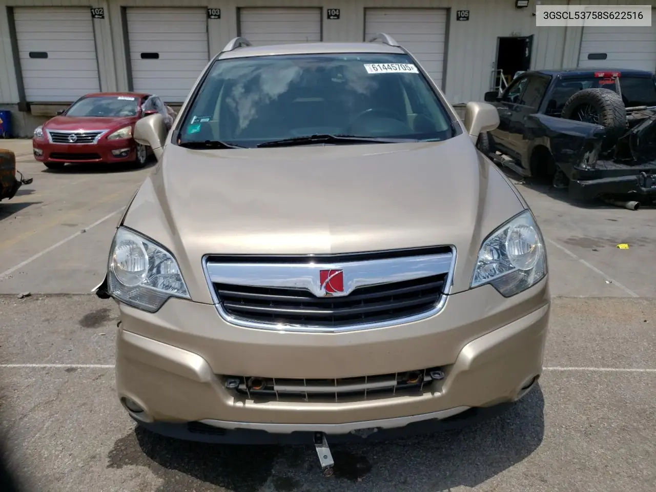 2008 Saturn Vue Xr VIN: 3GSCL53758S622516 Lot: 61445705