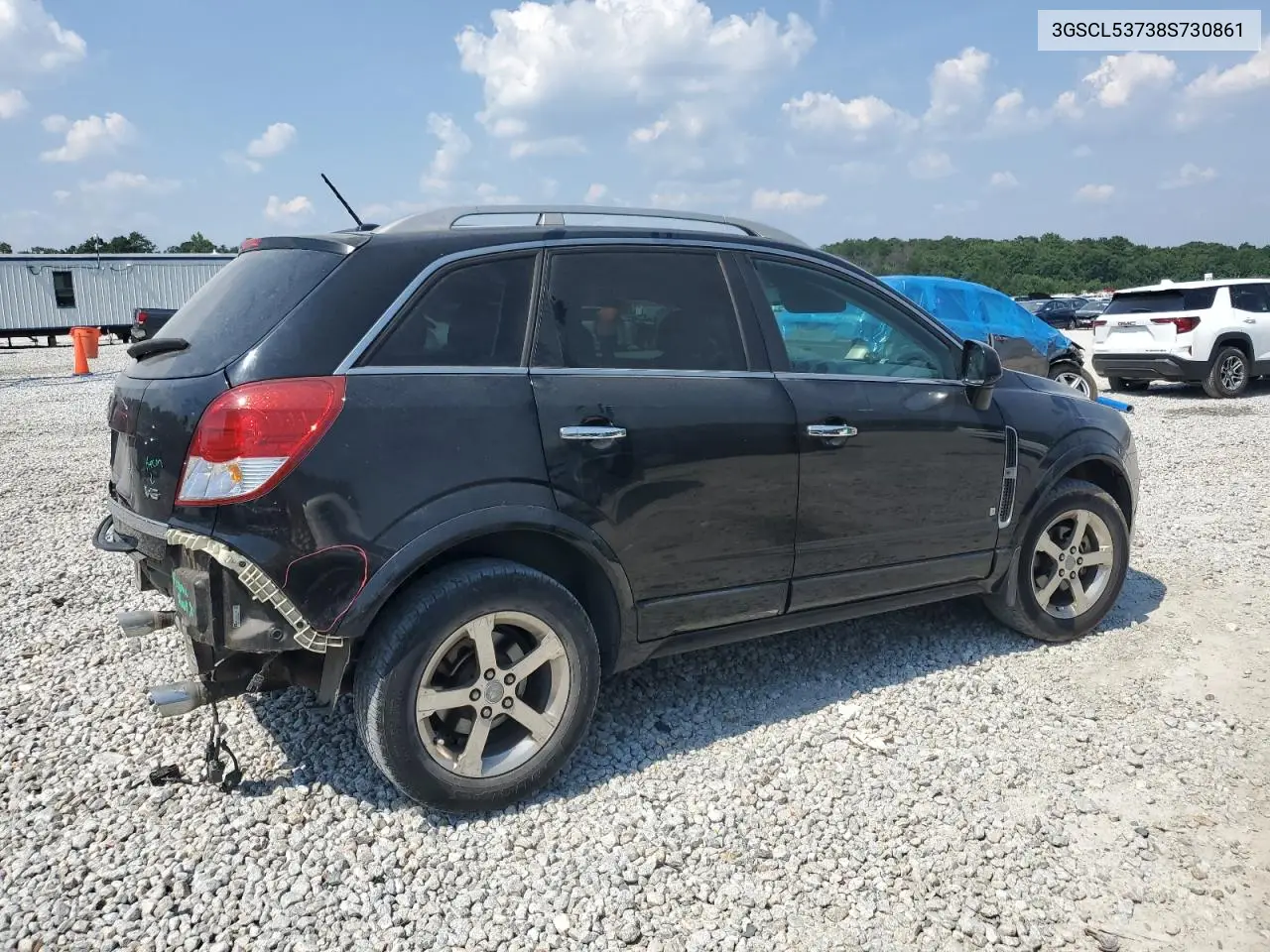 2008 Saturn Vue Xr VIN: 3GSCL53738S730861 Lot: 61656115