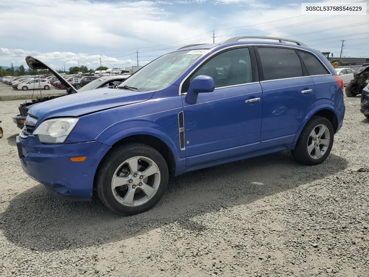 2008 Saturn Vue Xr VIN: 3GSCL53758S546229 Lot: 61688545