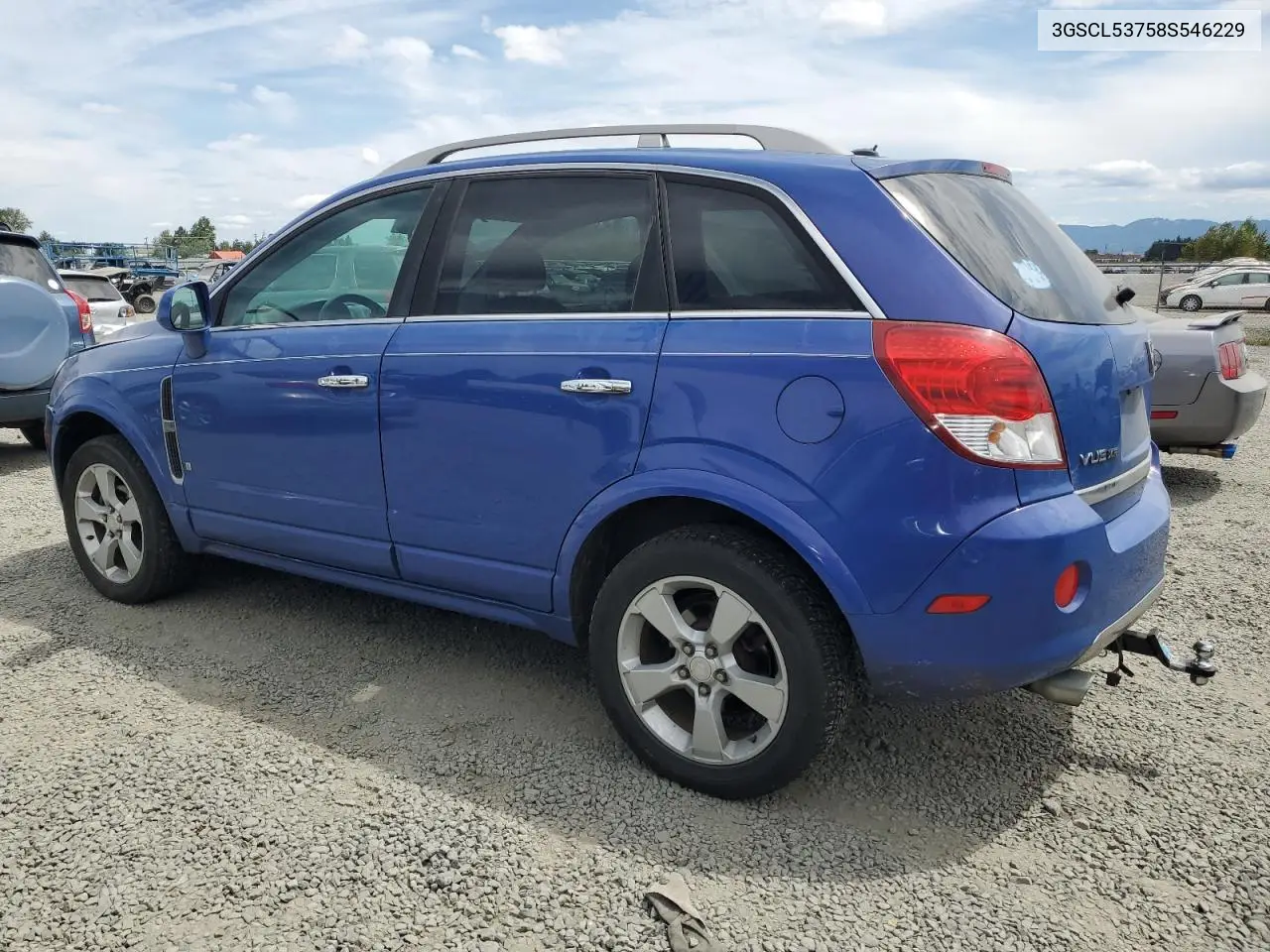 2008 Saturn Vue Xr VIN: 3GSCL53758S546229 Lot: 61688545
