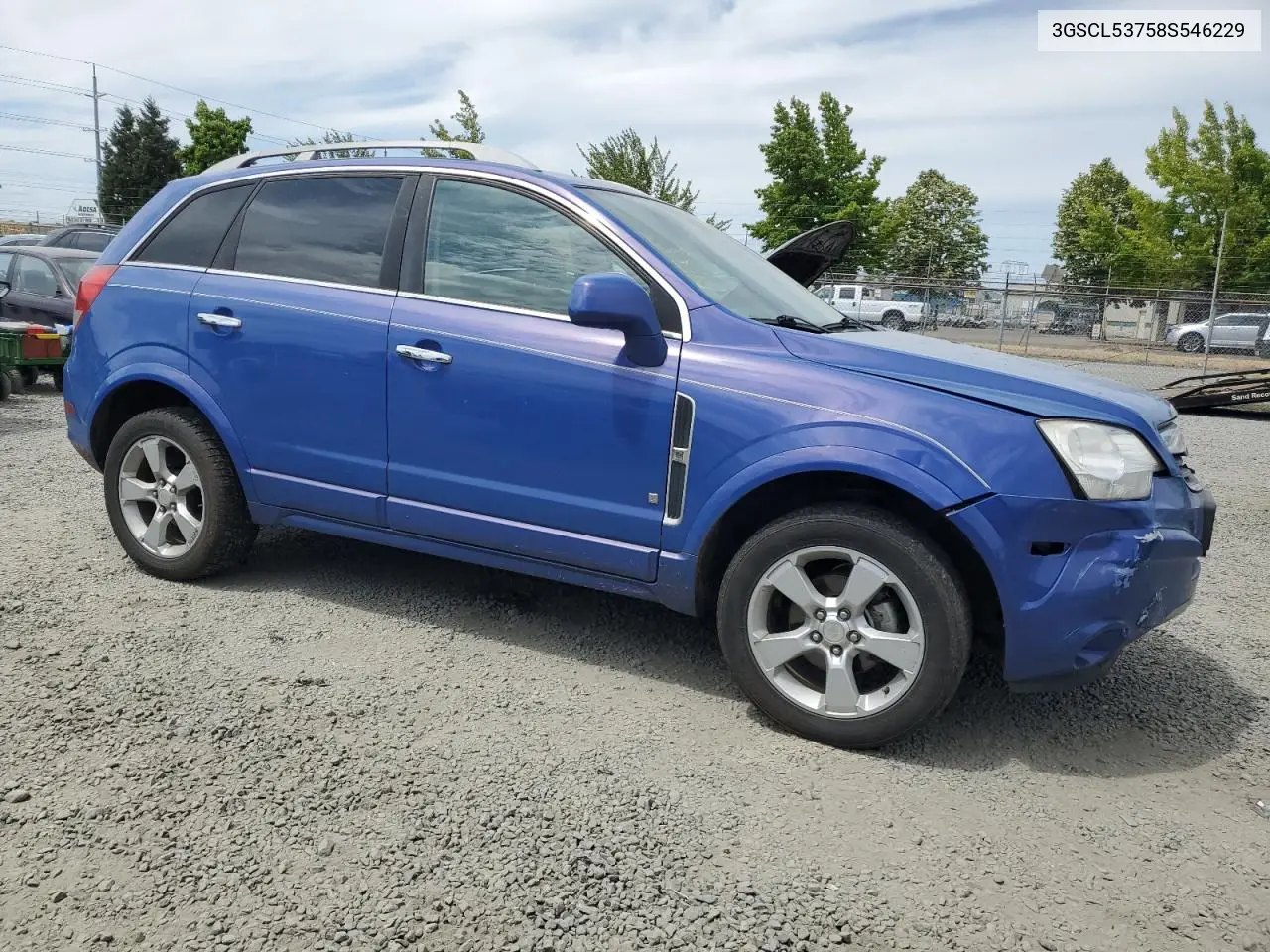 2008 Saturn Vue Xr VIN: 3GSCL53758S546229 Lot: 61688545