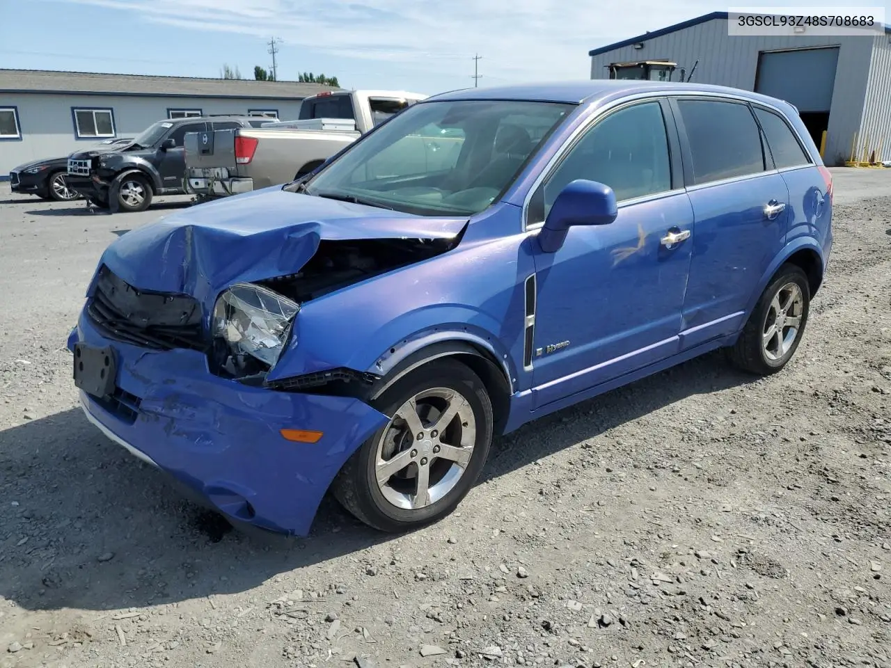 2008 Saturn Vue Hybrid VIN: 3GSCL93Z48S708683 Lot: 61800585