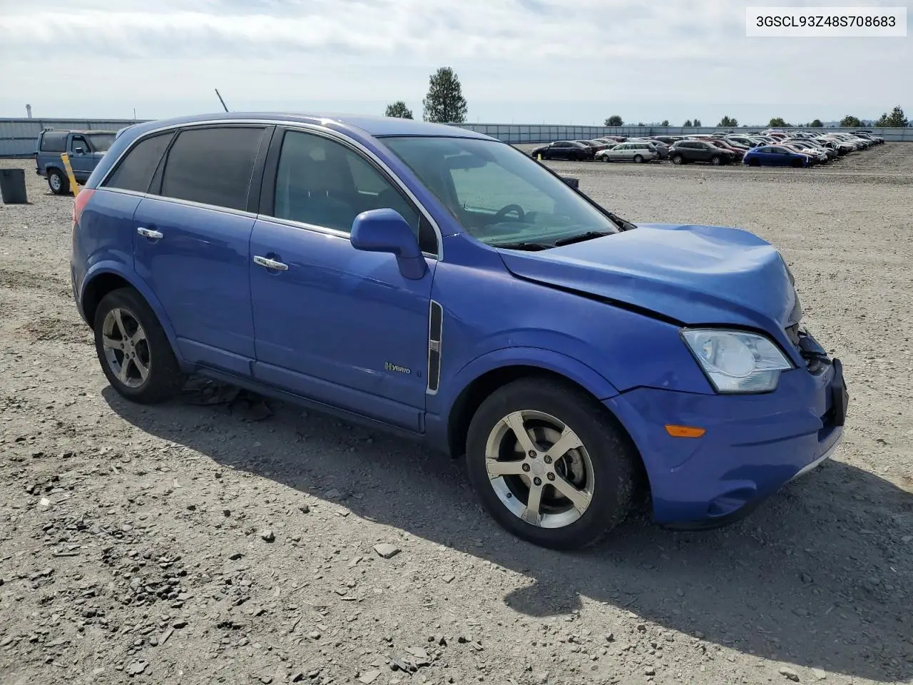 2008 Saturn Vue Hybrid VIN: 3GSCL93Z48S708683 Lot: 61800585