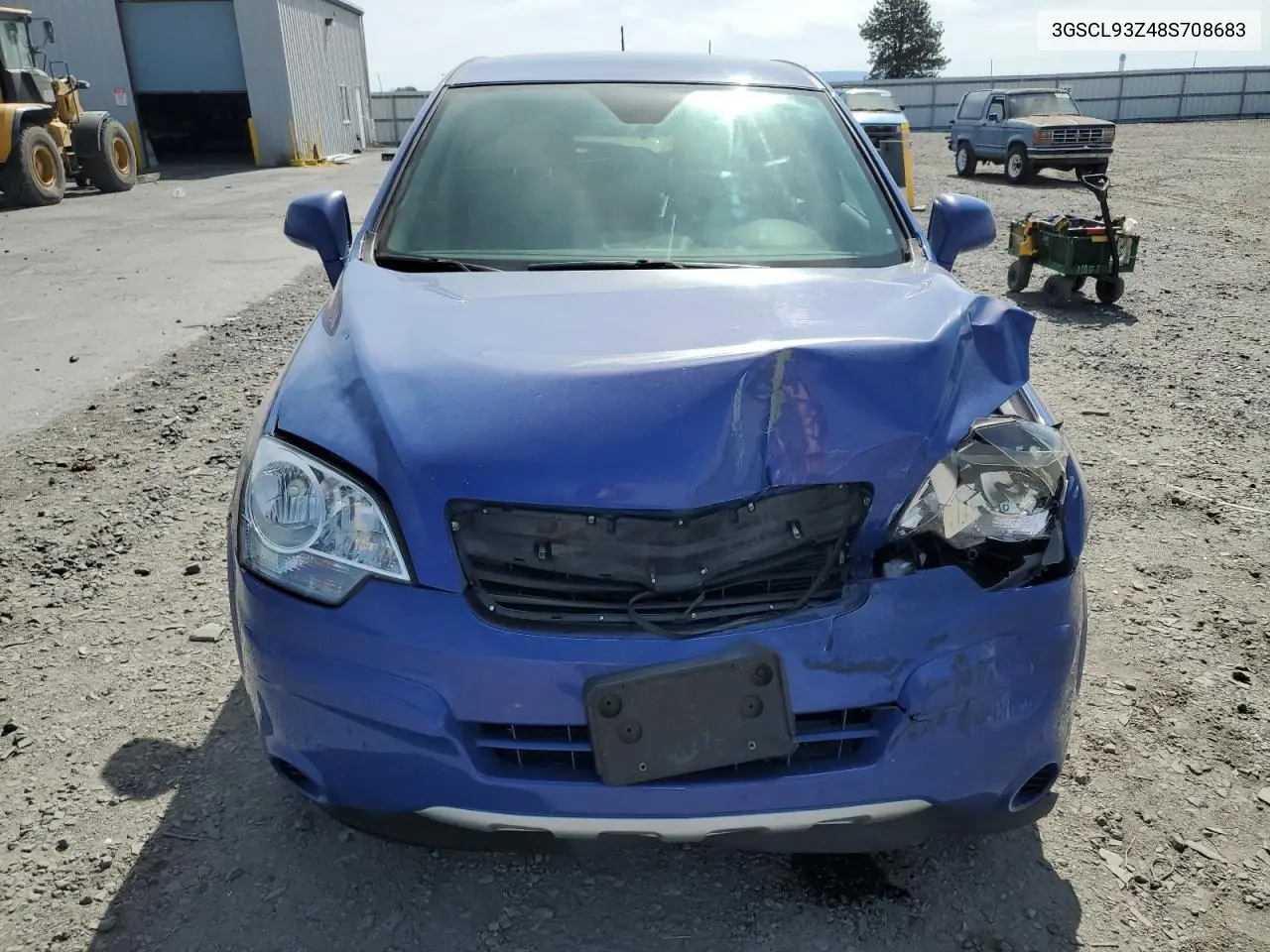2008 Saturn Vue Hybrid VIN: 3GSCL93Z48S708683 Lot: 61800585