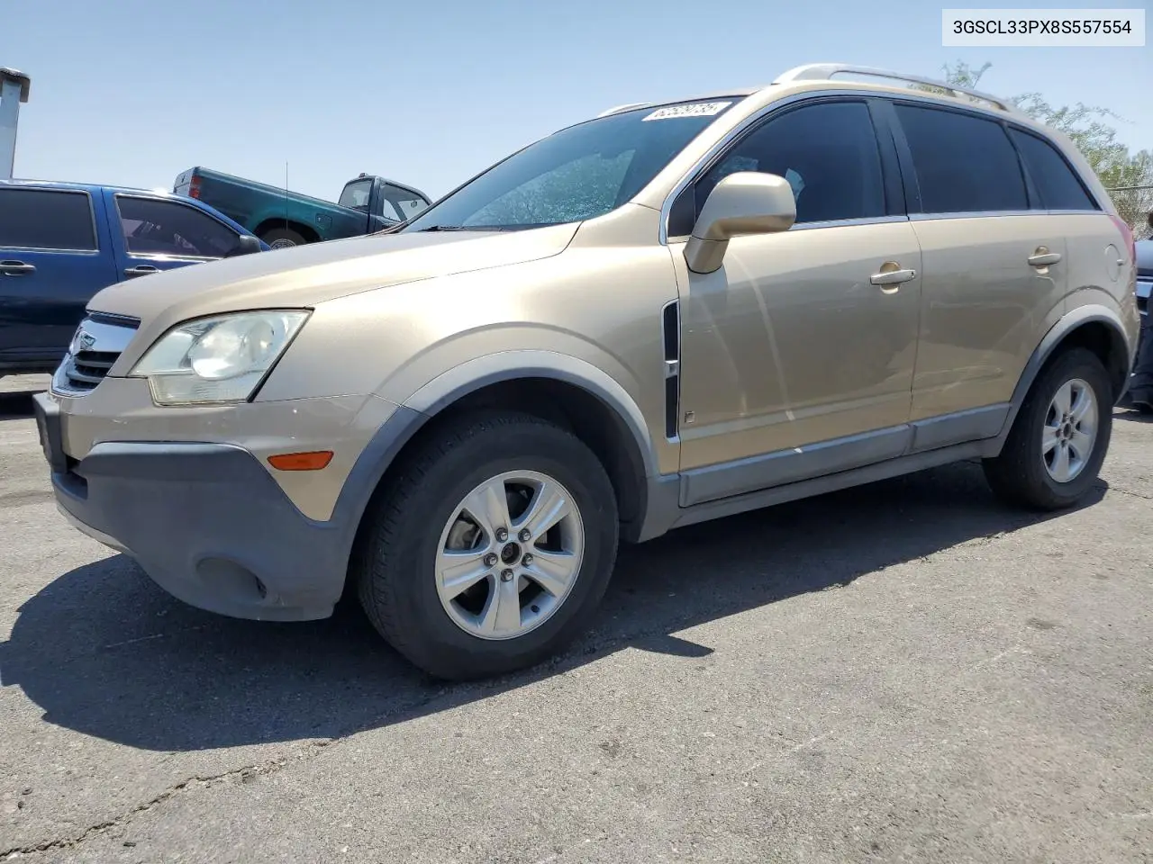 2008 Saturn Vue Xe VIN: 3GSCL33PX8S557554 Lot: 62529735