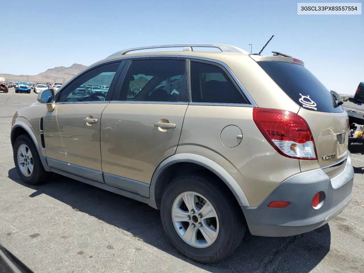 2008 Saturn Vue Xe VIN: 3GSCL33PX8S557554 Lot: 62529735
