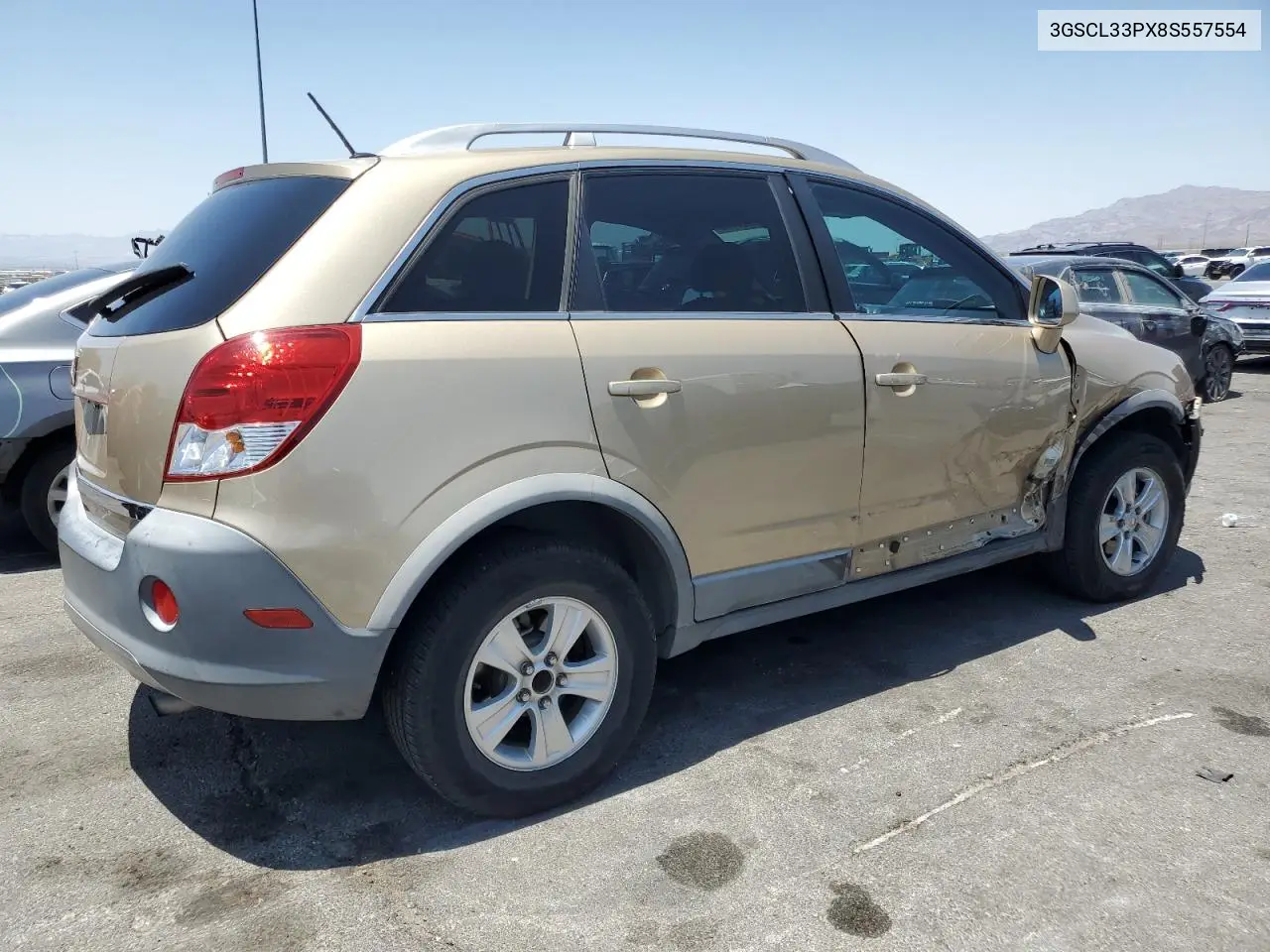 2008 Saturn Vue Xe VIN: 3GSCL33PX8S557554 Lot: 62529735