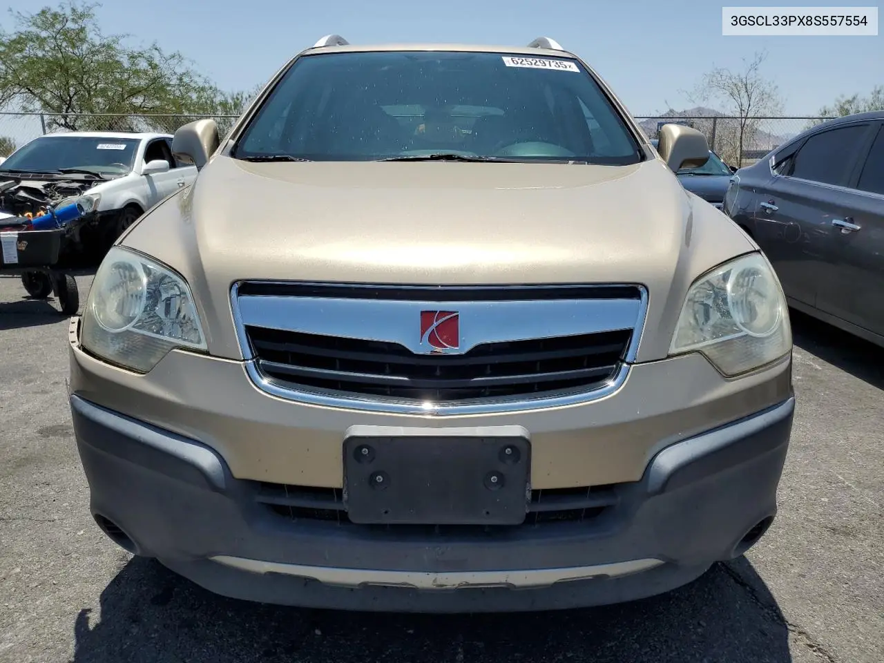 2008 Saturn Vue Xe VIN: 3GSCL33PX8S557554 Lot: 62529735