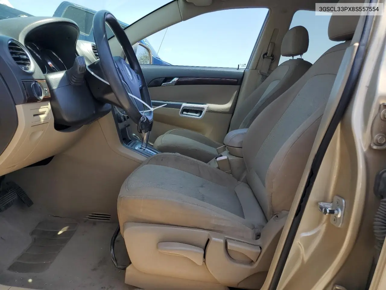 2008 Saturn Vue Xe VIN: 3GSCL33PX8S557554 Lot: 62529735