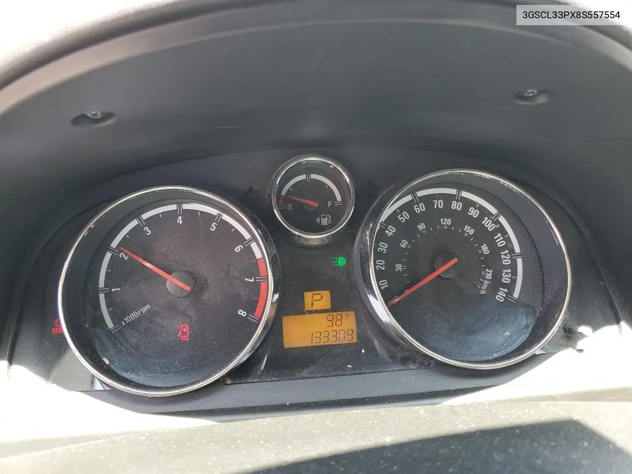 2008 Saturn Vue Xe VIN: 3GSCL33PX8S557554 Lot: 62529735