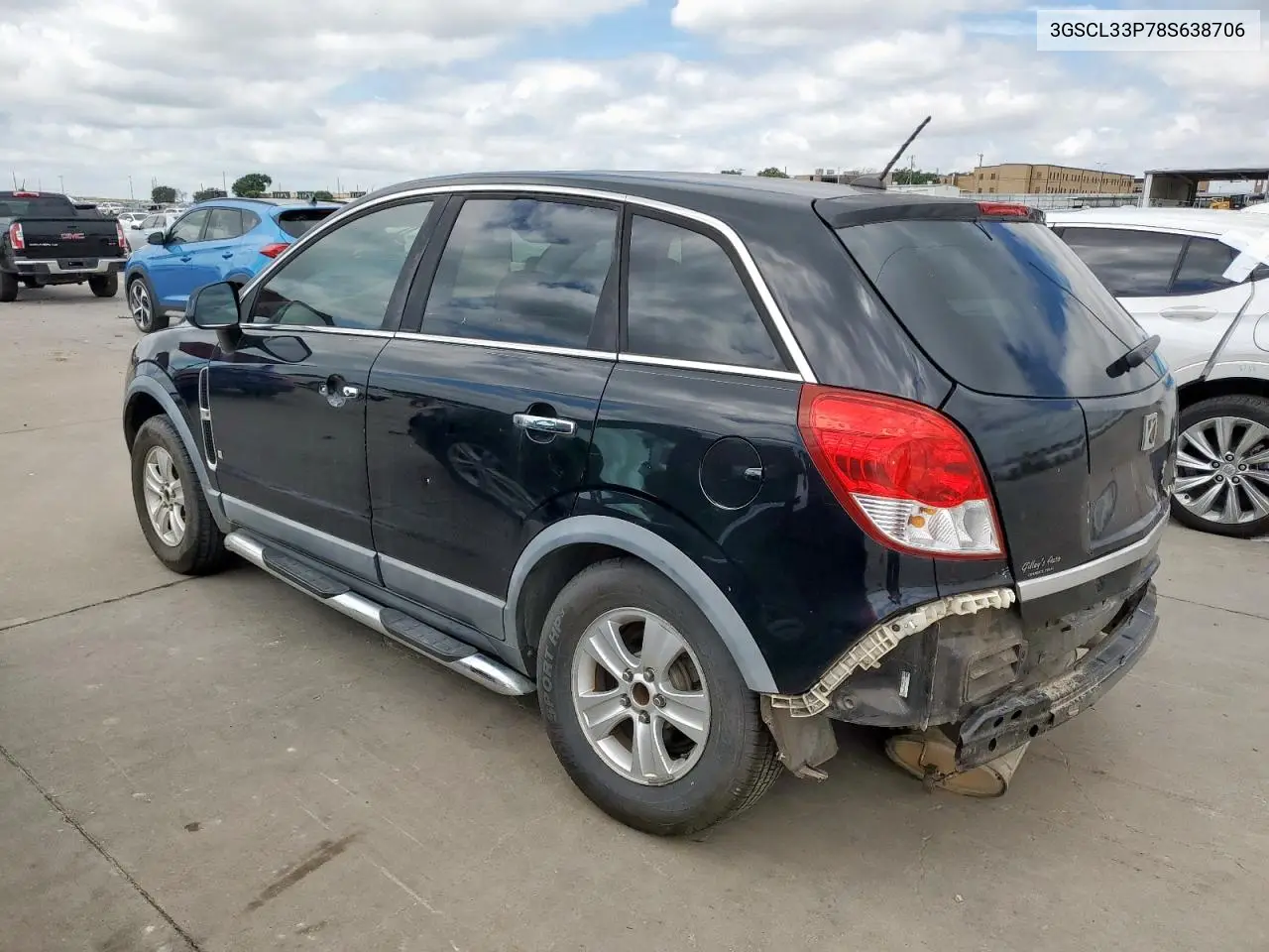 2008 Saturn Vue Xe VIN: 3GSCL33P78S638706 Lot: 62533675