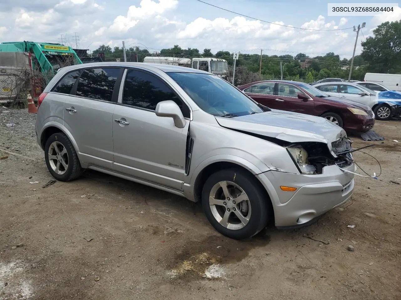 2008 Saturn Vue Hybrid VIN: 3GSCL93Z68S684404 Lot: 62565605