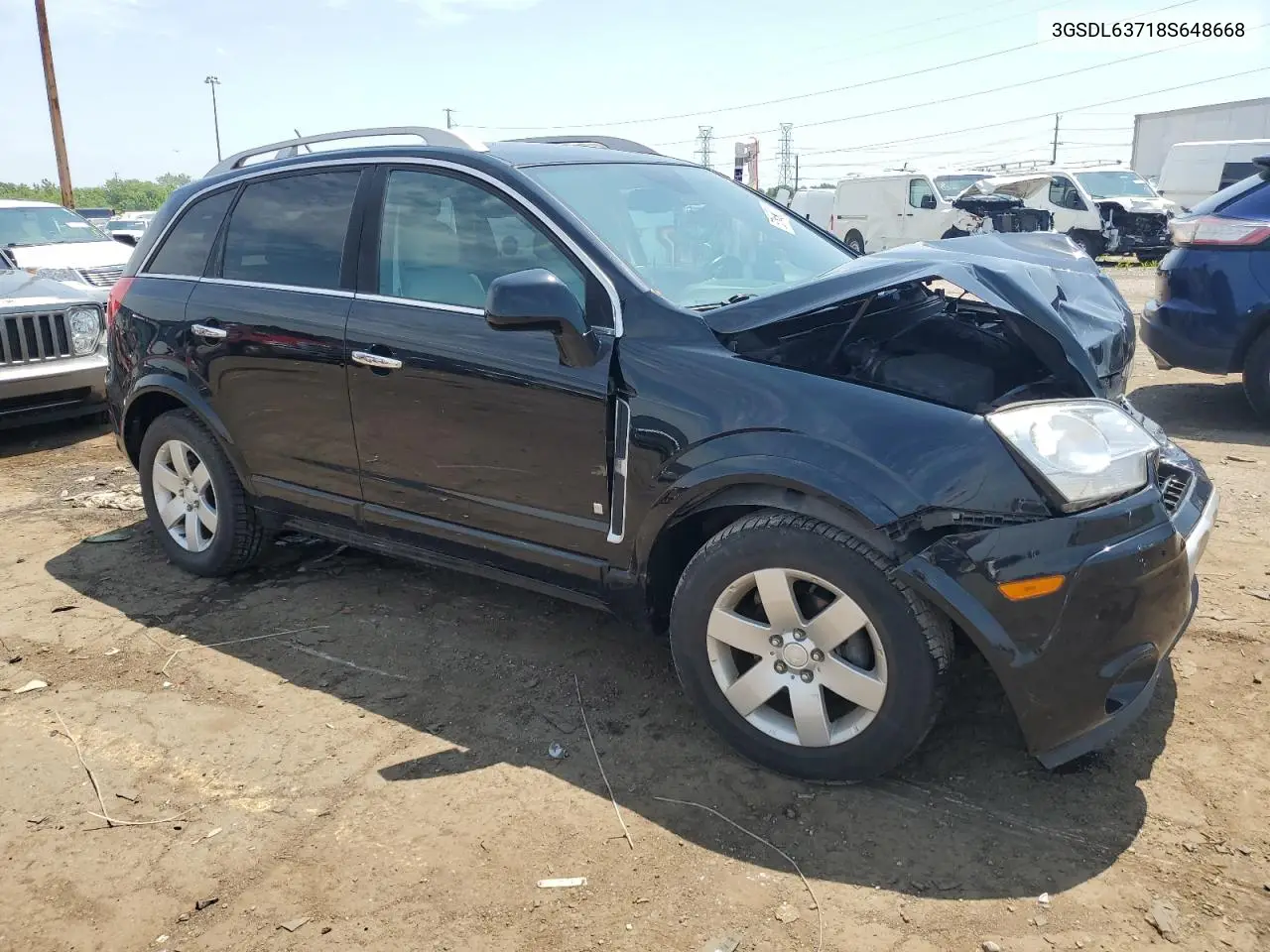 2008 Saturn Vue Xr VIN: 3GSDL63718S648668 Lot: 62569525