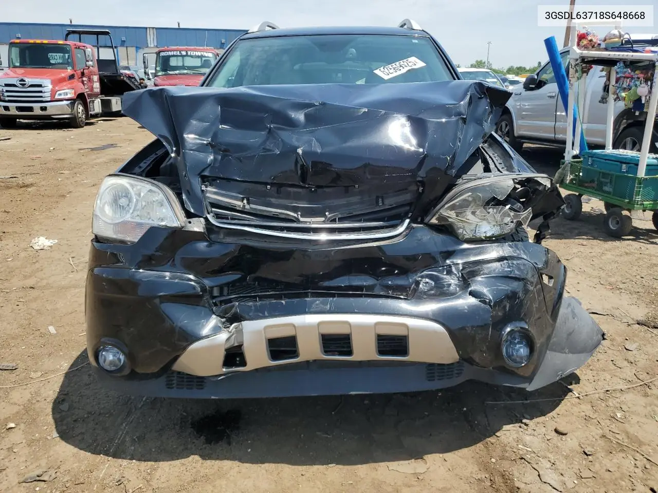 2008 Saturn Vue Xr VIN: 3GSDL63718S648668 Lot: 62569525