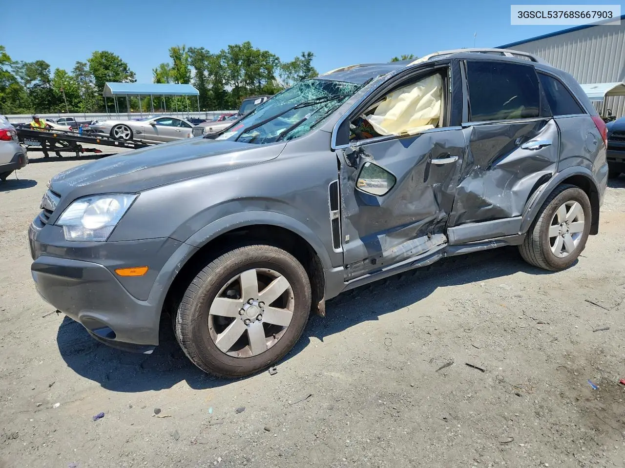 2008 Saturn Vue Xr VIN: 3GSCL53768S667903 Lot: 63475435