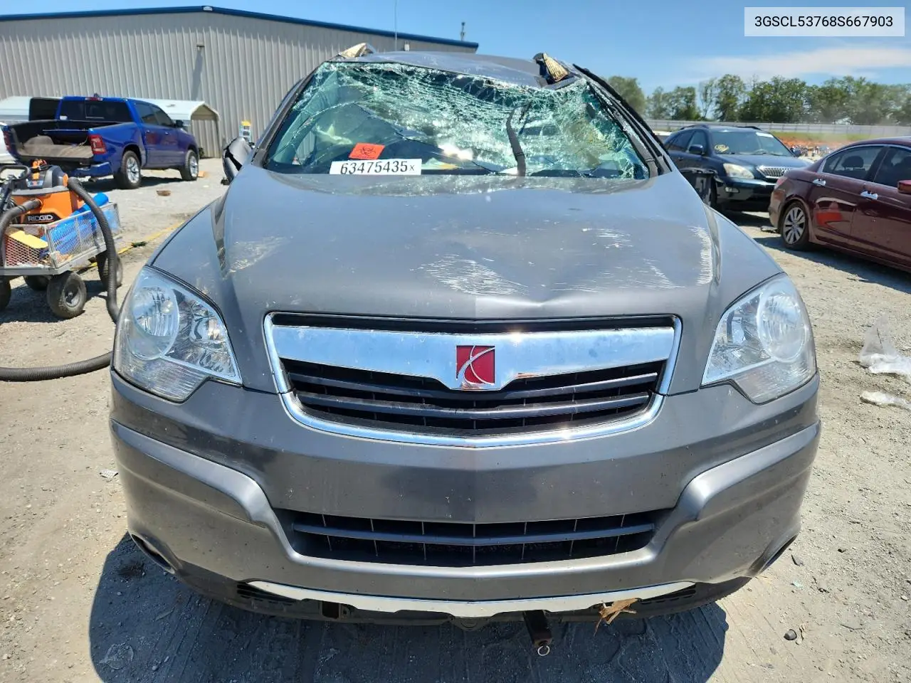 2008 Saturn Vue Xr VIN: 3GSCL53768S667903 Lot: 63475435