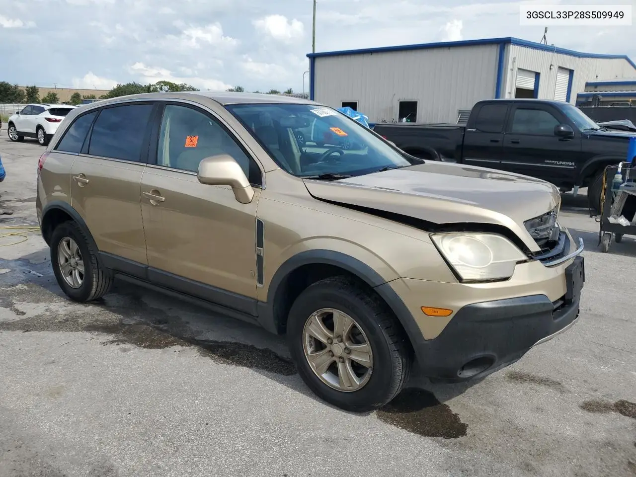 2008 Saturn Vue Xe VIN: 3GSCL33P28S509949 Lot: 63700275