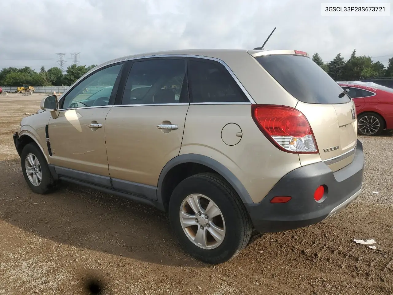 2008 Saturn Vue Xe VIN: 3GSCL33P28S673721 Lot: 64276315