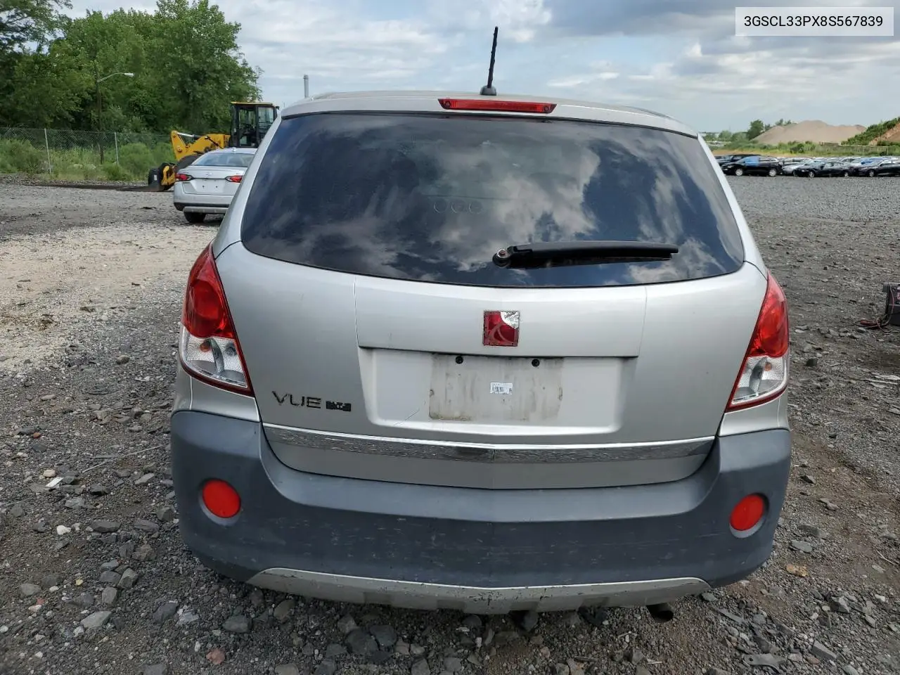 2008 Saturn Vue Xe VIN: 3GSCL33PX8S567839 Lot: 64586125