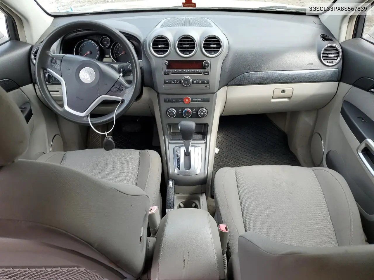 2008 Saturn Vue Xe VIN: 3GSCL33PX8S567839 Lot: 64586125