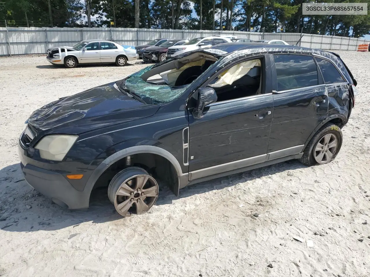 2008 Saturn Vue Xe VIN: 3GSCL33P68S657554 Lot: 64784055