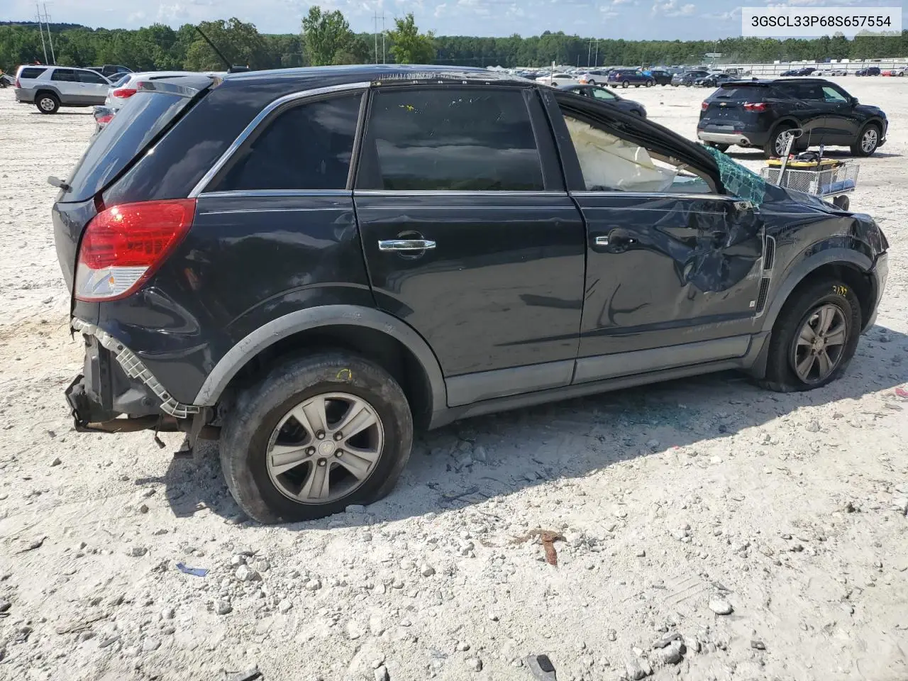 2008 Saturn Vue Xe VIN: 3GSCL33P68S657554 Lot: 64784055