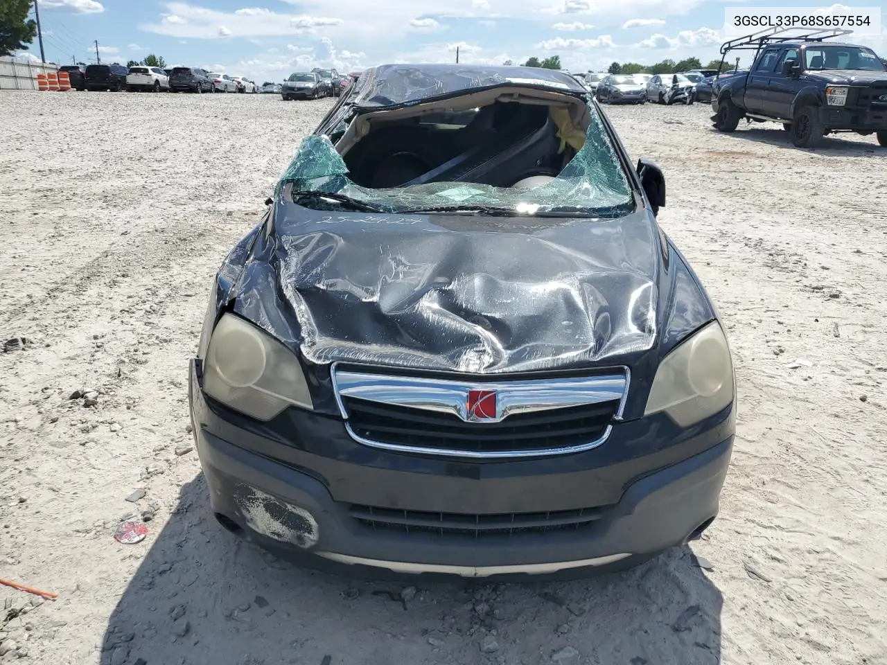 2008 Saturn Vue Xe VIN: 3GSCL33P68S657554 Lot: 64784055