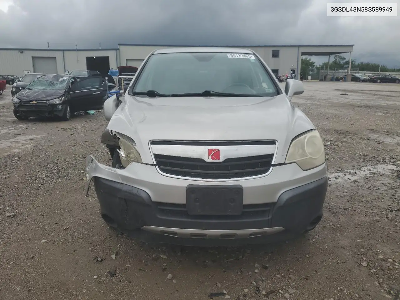 2008 Saturn Vue Xe VIN: 3GSDL43N58S589949 Lot: 65129485