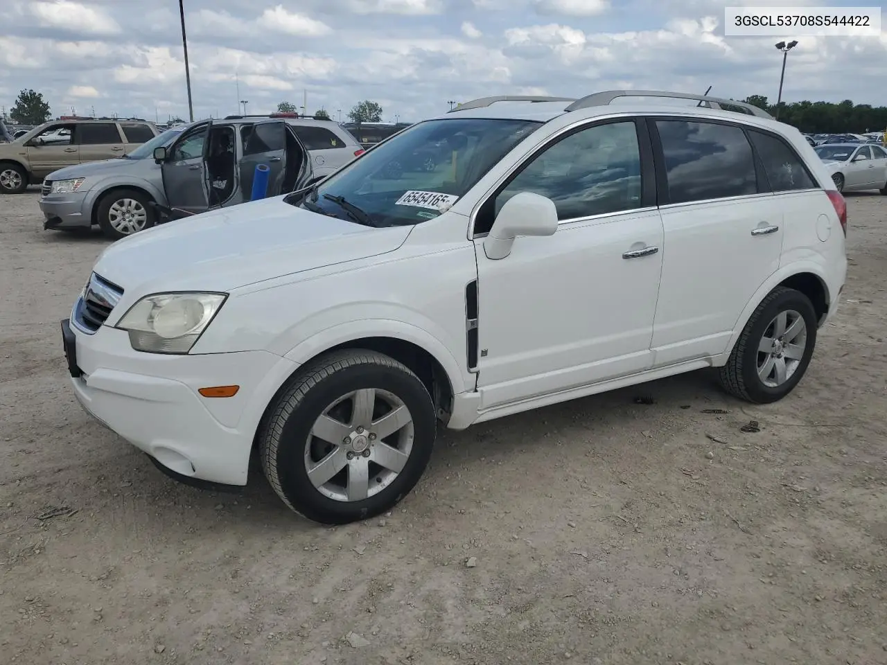 2008 Saturn Vue Xr VIN: 3GSCL53708S544422 Lot: 65454165