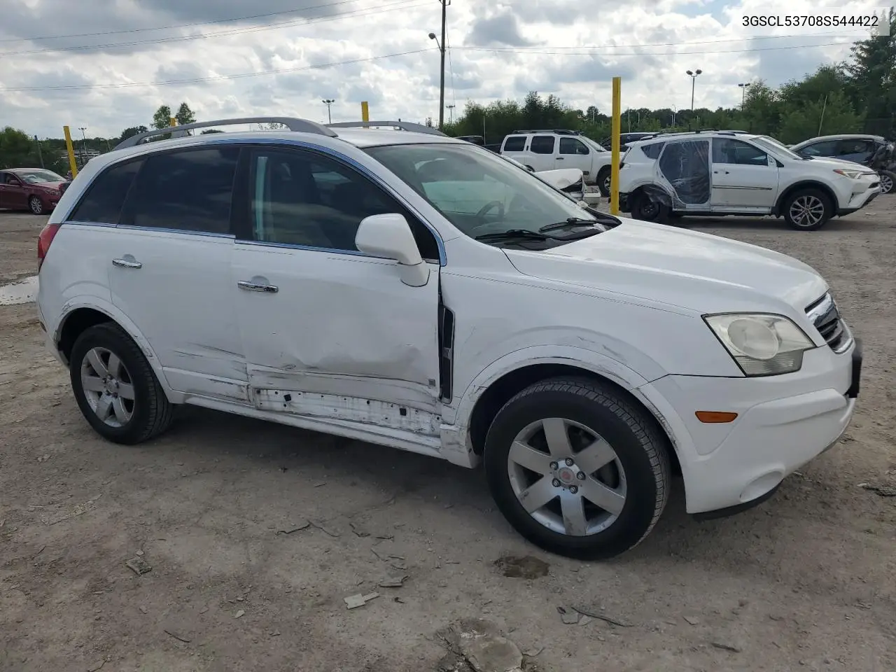 2008 Saturn Vue Xr VIN: 3GSCL53708S544422 Lot: 65454165