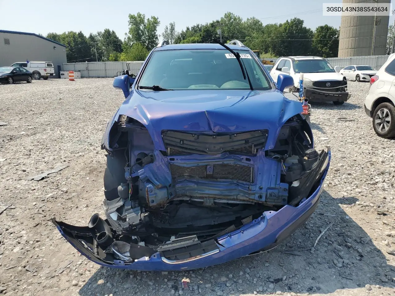 2008 Saturn Vue Xe VIN: 3GSDL43N38S543634 Lot: 65533735
