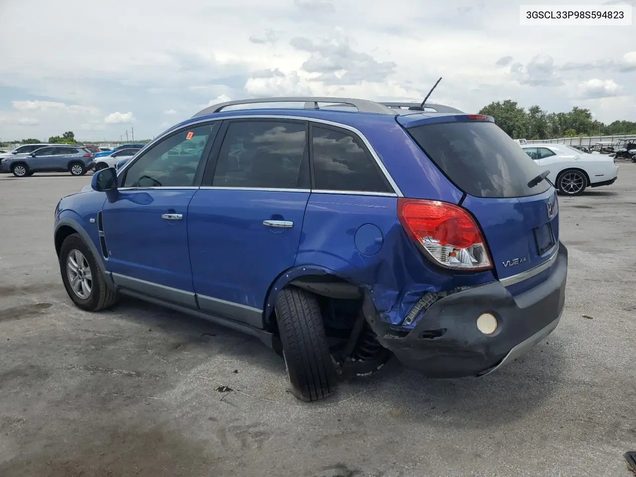 2008 Saturn Vue Xe VIN: 3GSCL33P98S594823 Lot: 65551335