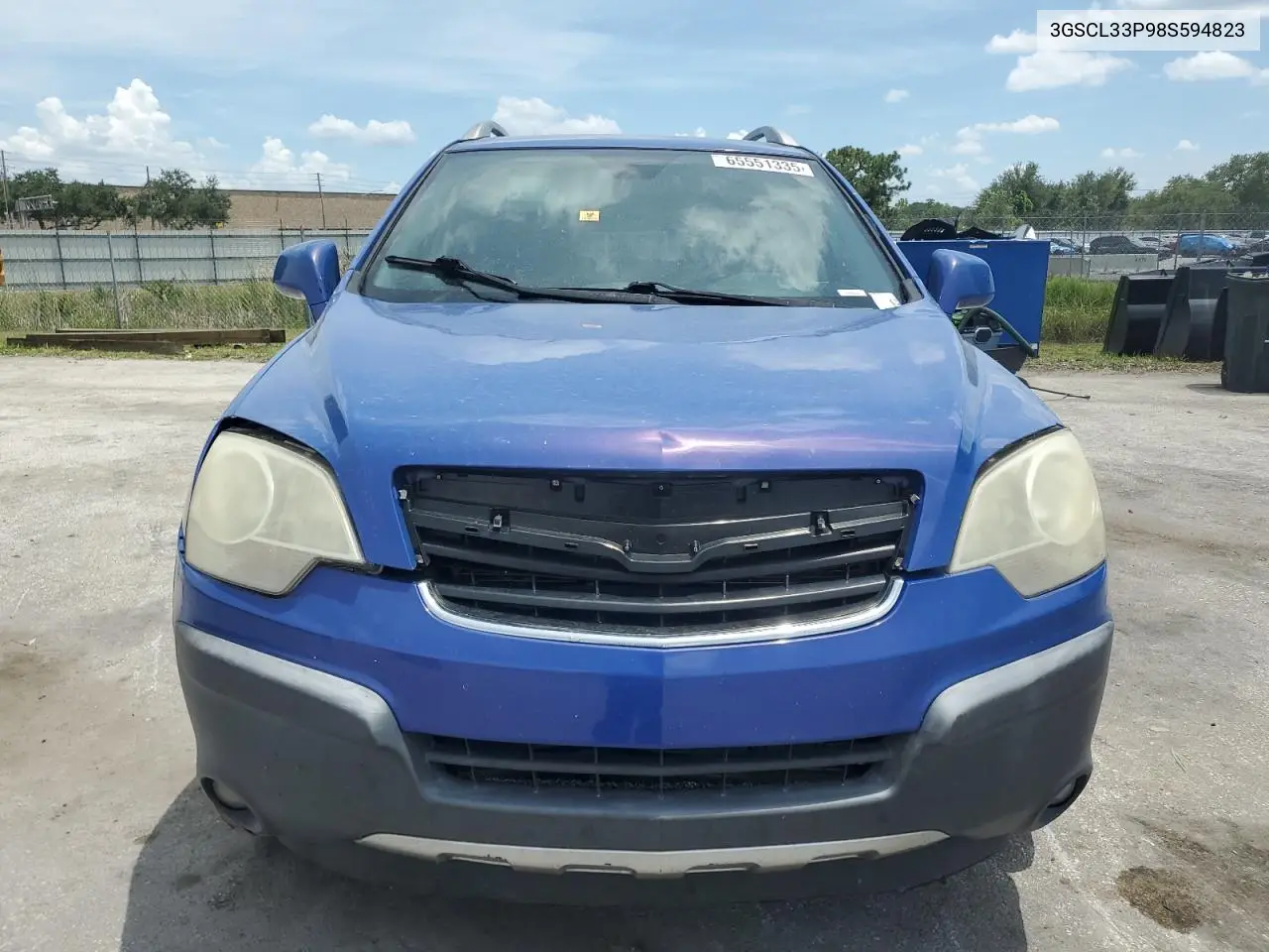 2008 Saturn Vue Xe VIN: 3GSCL33P98S594823 Lot: 65551335