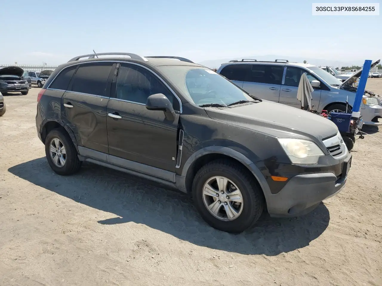 2008 Saturn Vue Xe VIN: 3GSCL33PX8S684255 Lot: 65612375
