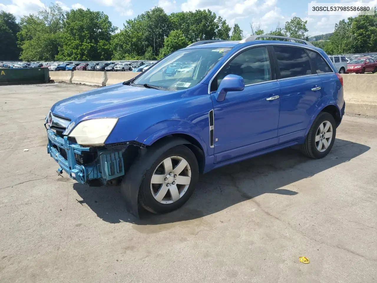 2008 Saturn Vue Xr VIN: 3GSCL53798S586880 Lot: 66161835