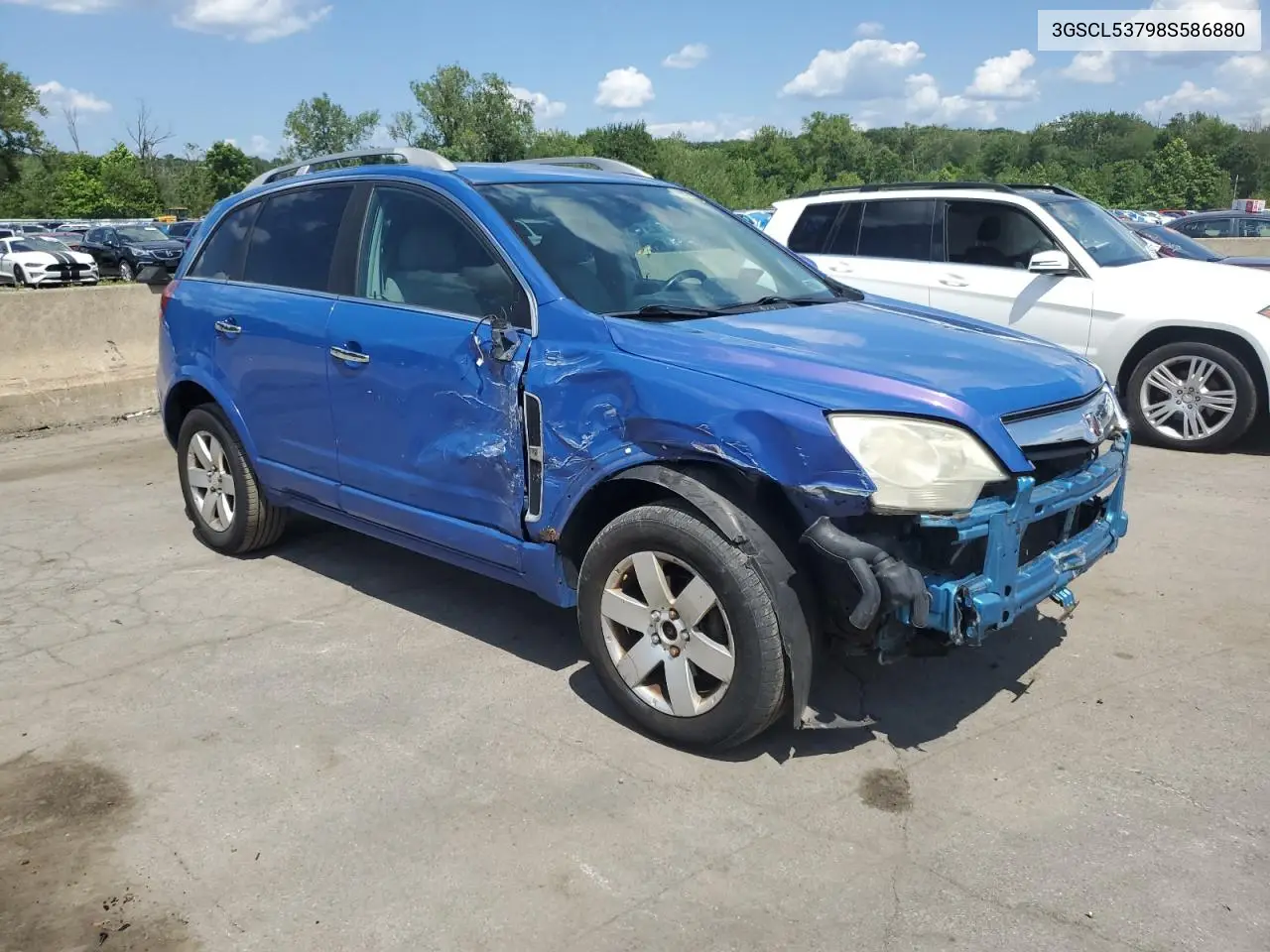 2008 Saturn Vue Xr VIN: 3GSCL53798S586880 Lot: 66161835