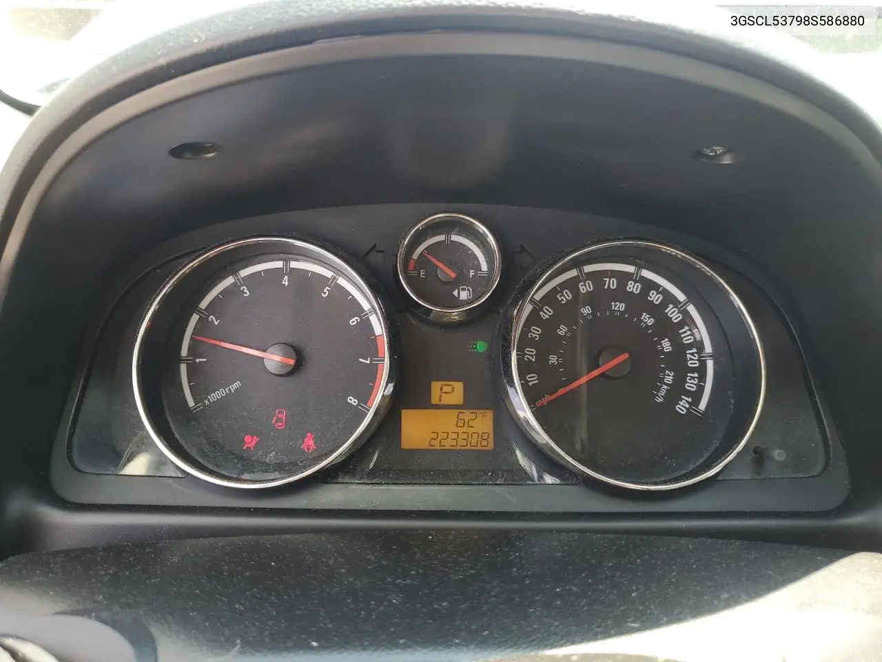 2008 Saturn Vue Xr VIN: 3GSCL53798S586880 Lot: 66161835