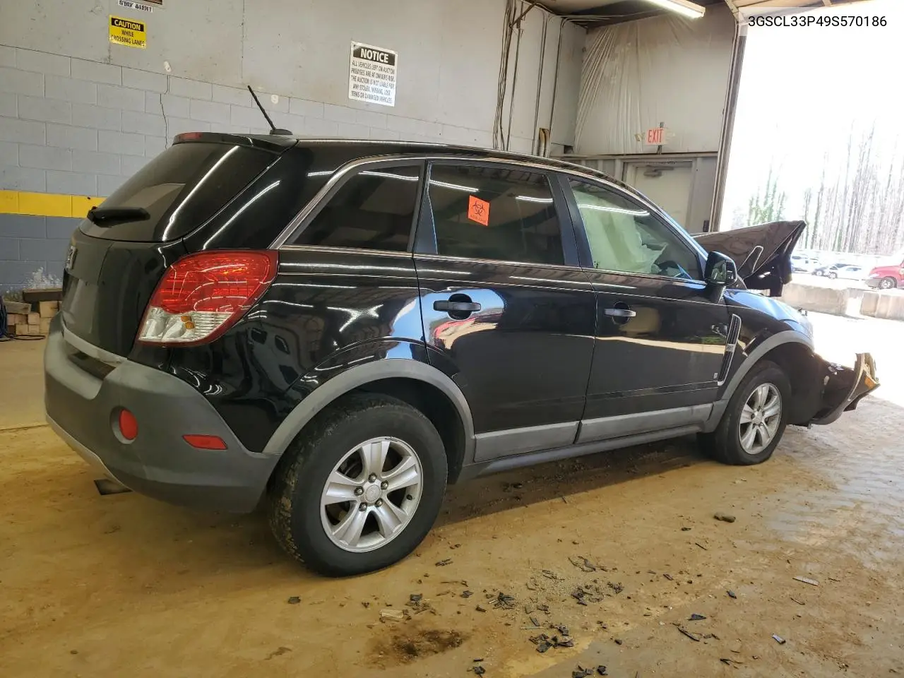 2009 Saturn Vue Xe VIN: 3GSCL33P49S570186 Lot: 45784745