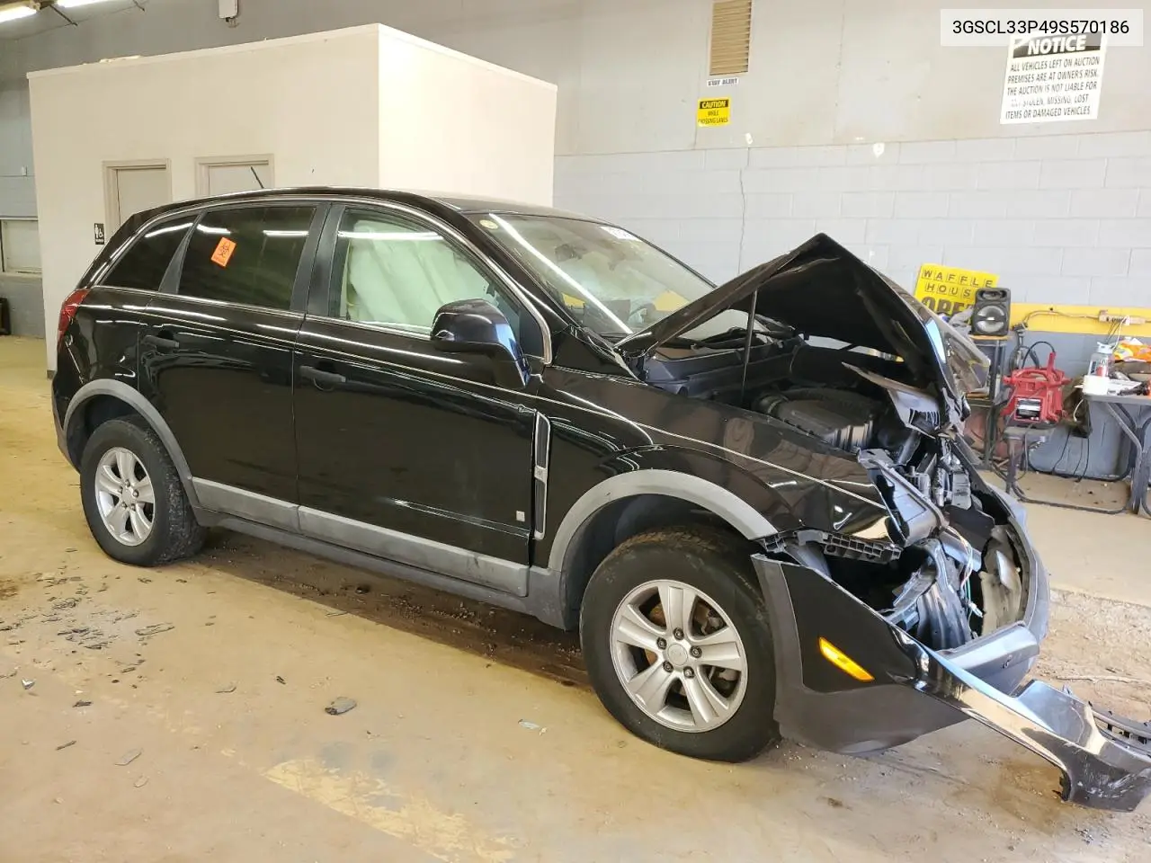 2009 Saturn Vue Xe VIN: 3GSCL33P49S570186 Lot: 45784745