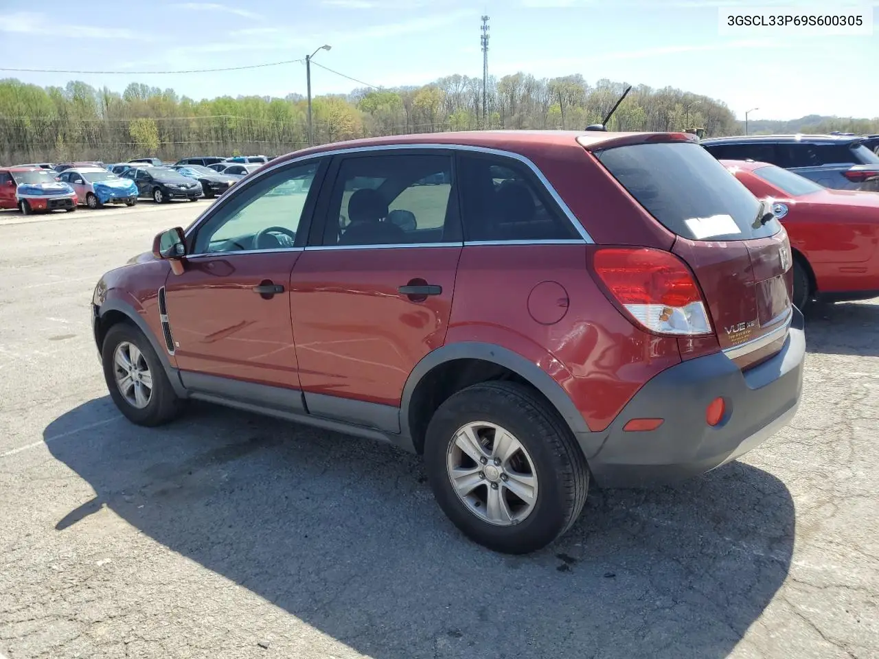 2009 Saturn Vue Xe VIN: 3GSCL33P69S600305 Lot: 52179815
