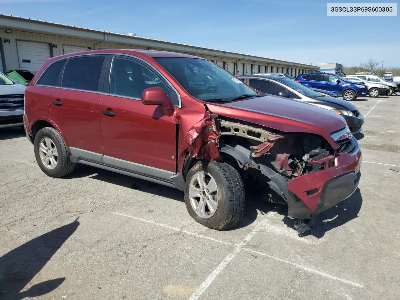 2009 Saturn Vue Xe VIN: 3GSCL33P69S600305 Lot: 52179815