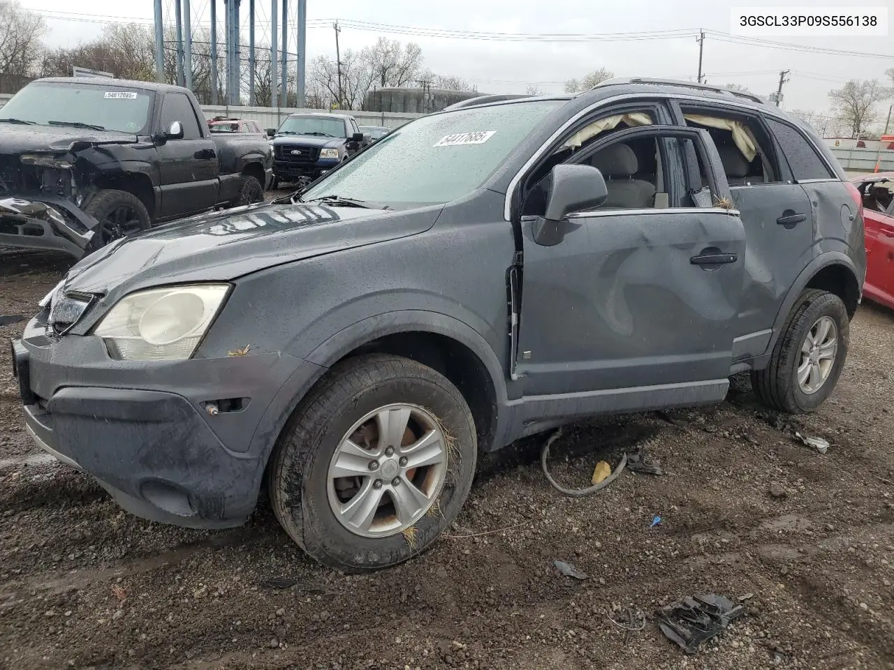 2009 Saturn Vue Xe VIN: 3GSCL33P09S556138 Lot: 54417685