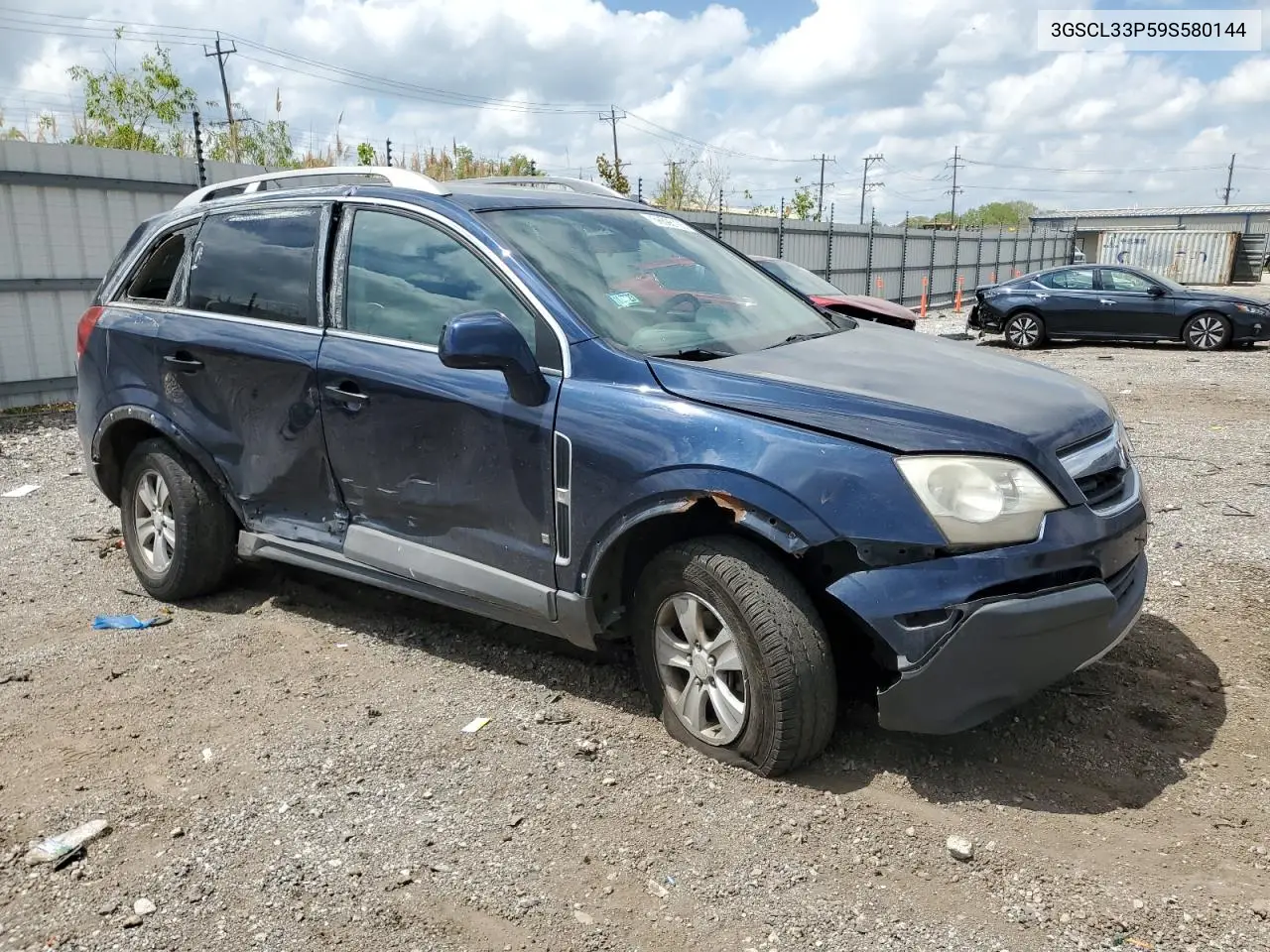 2009 Saturn Vue Xe VIN: 3GSCL33P59S580144 Lot: 56696135
