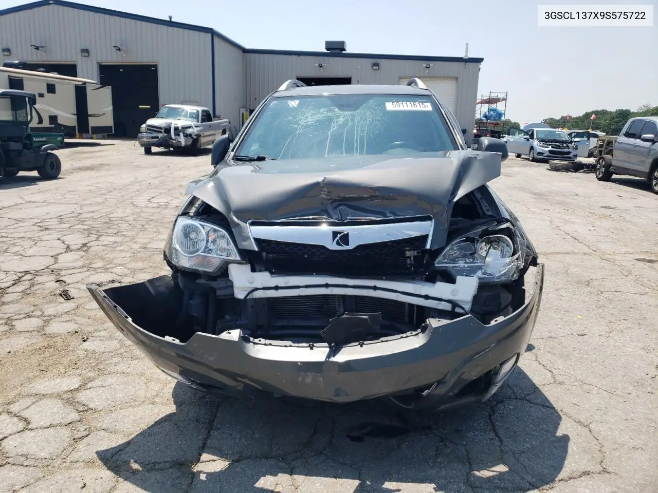 2009 Saturn Vue Redline VIN: 3GSCL137X9S575722 Lot: 59111615