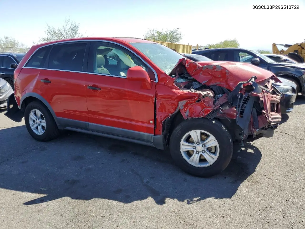 2009 Saturn Vue Xe VIN: 3GSCL33P29S510729 Lot: 61263075