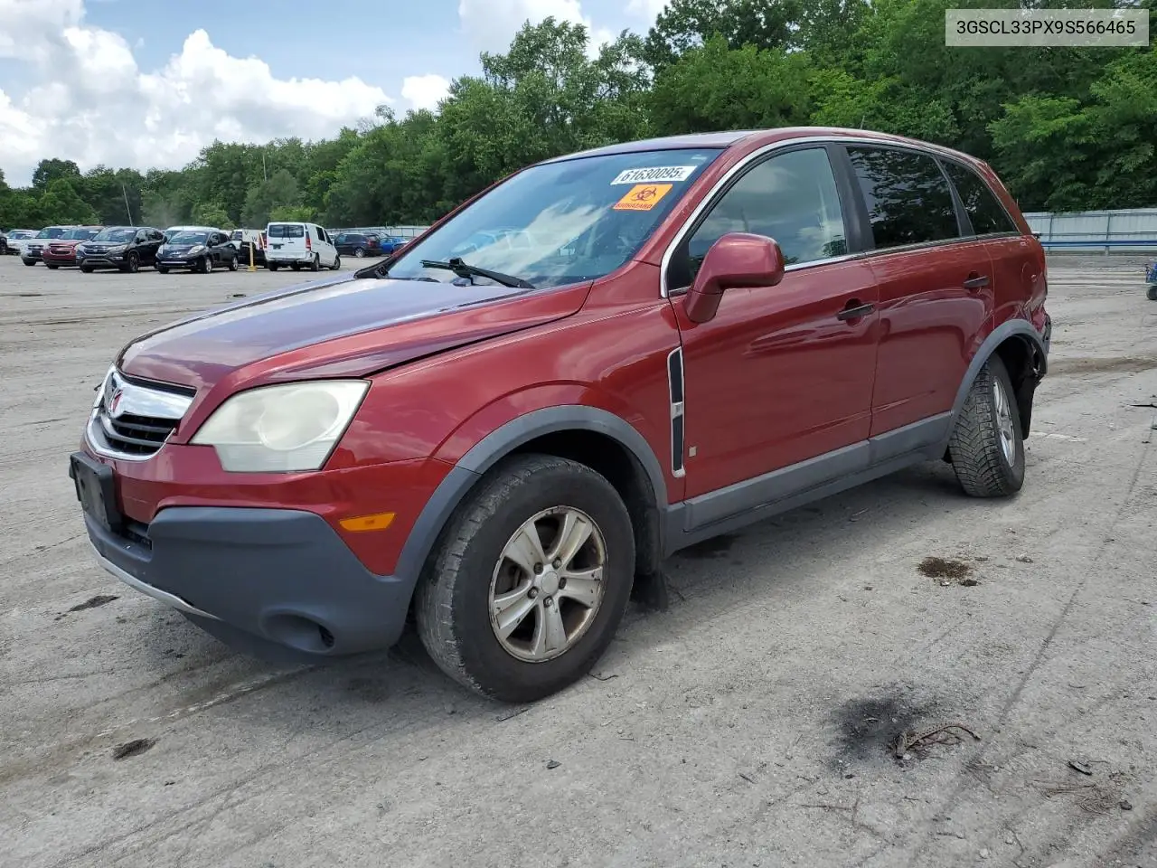 2009 Saturn Vue Xe VIN: 3GSCL33PX9S566465 Lot: 61630095