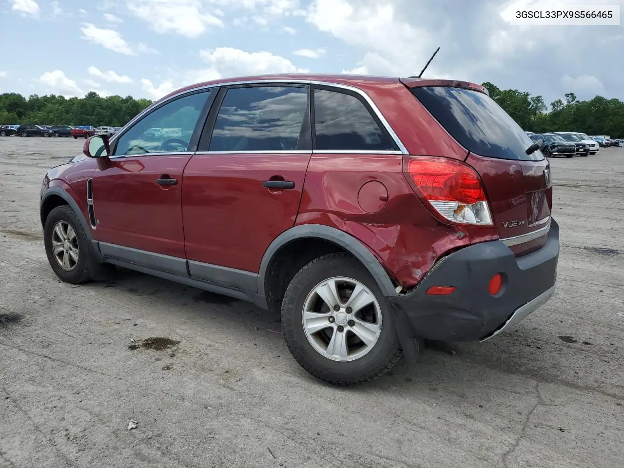 2009 Saturn Vue Xe VIN: 3GSCL33PX9S566465 Lot: 61630095