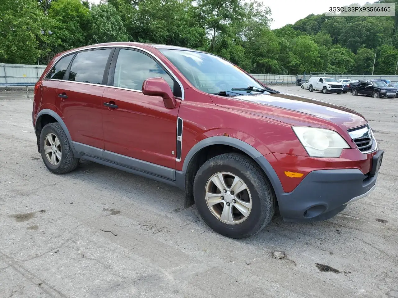 2009 Saturn Vue Xe VIN: 3GSCL33PX9S566465 Lot: 61630095