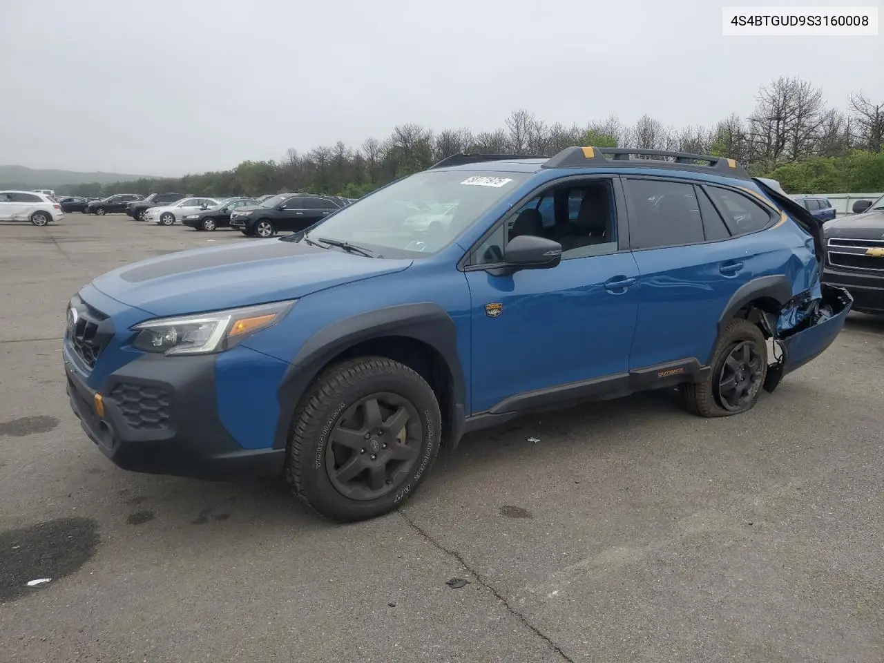 2025 Subaru Outback Wilderness VIN: 4S4BTGUD9S3160008 Lot: 58171975