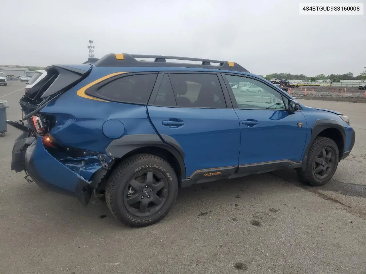 2025 Subaru Outback Wilderness VIN: 4S4BTGUD9S3160008 Lot: 58171975